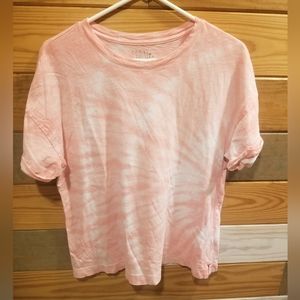 Time and tru 8-10 pink tye-dye EUC
